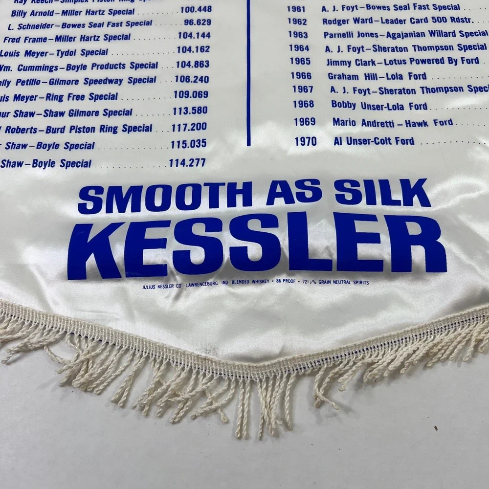 Kessler Whiskey vintage indianapolis